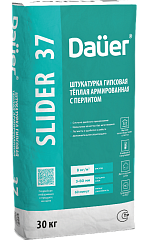 Dauer SLIDER® 37 Штукатурка гипсовая теплая армированная